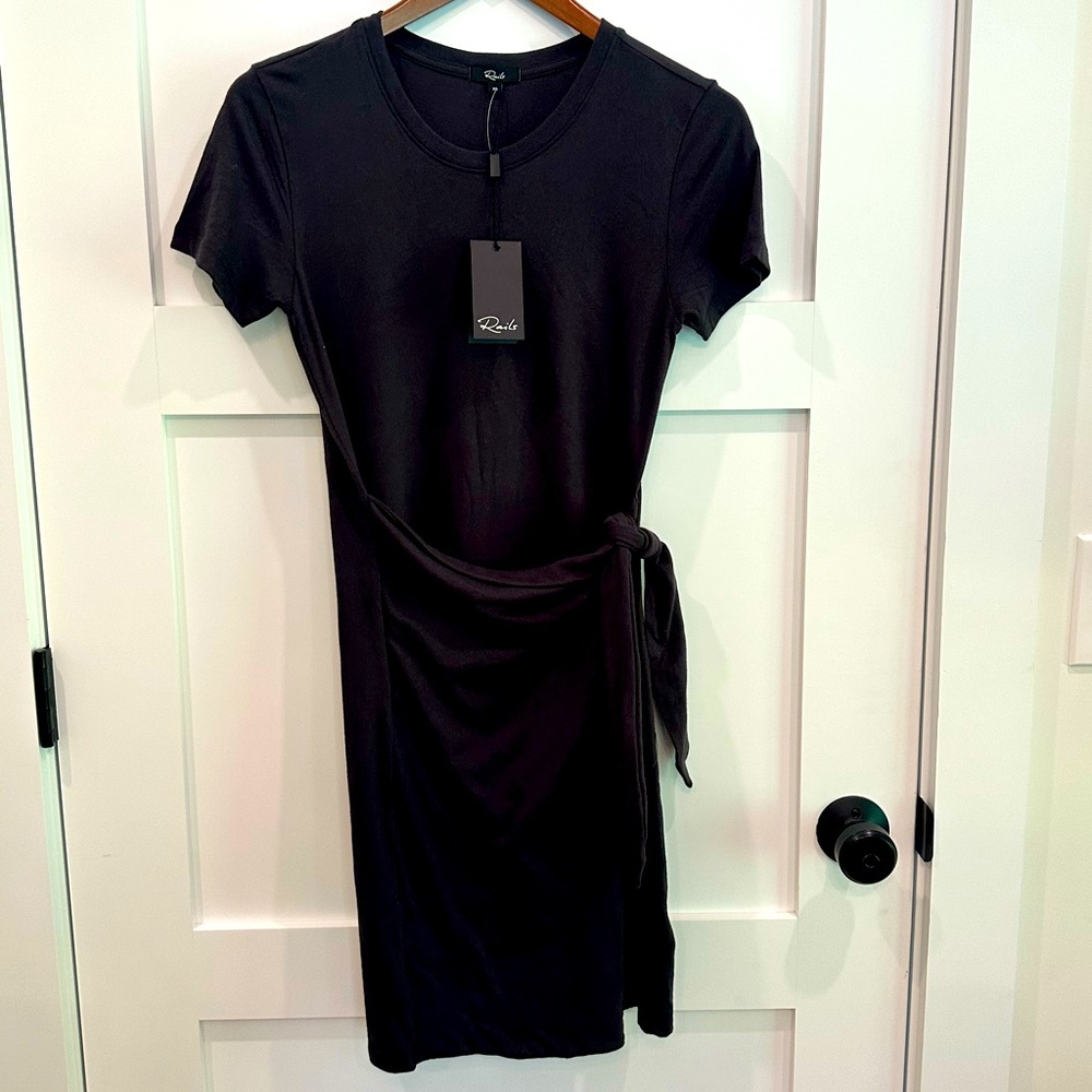 NWT: Rails Edie Tie Waist T-Shirt Dress